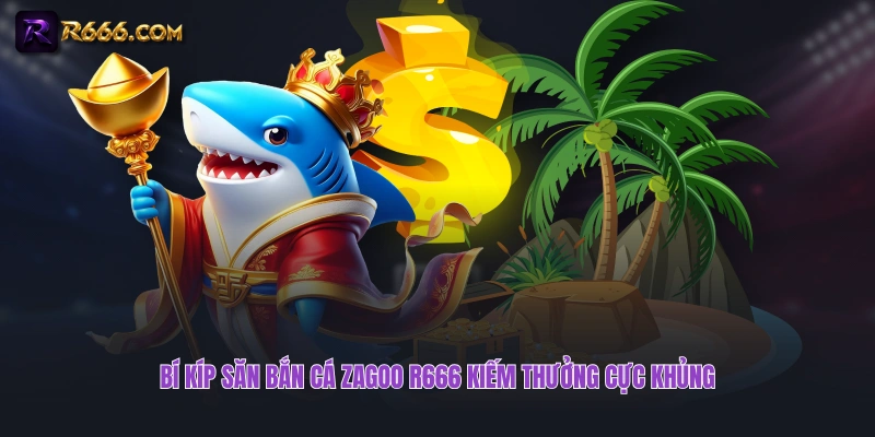 Bí kíp săn bắn cá Zagoo R666 kiếm thưởng cực khủng