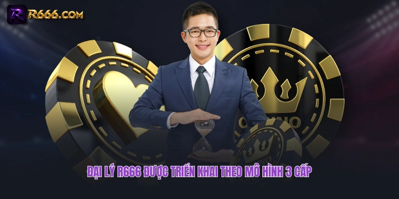 Đại lý R666 được triển khai theo mô hình 3 cấp