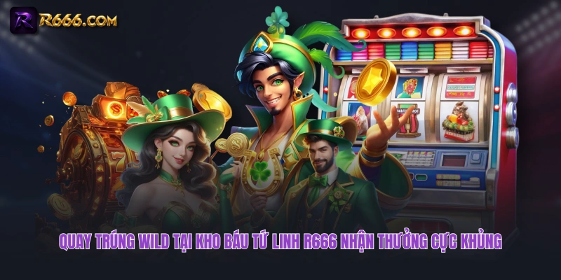 Quay trúng Wild tại Kho Báu Tứ Linh R666 nhận thưởng cực khủng